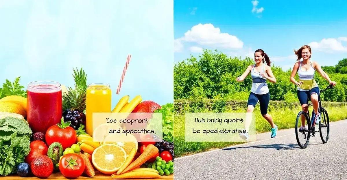 Alimentação saudável e exercícios: a combinação perfeita